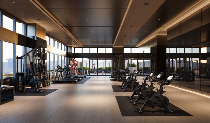 Moderne fitnesslocatie